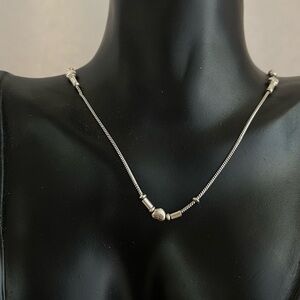 Elegant Silver Necklace
